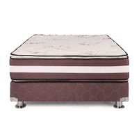 El Cisne Conjunto Box Tarima Queen Iconio Pillow Top + 2 Almohadas
