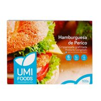 Hamburguesa de Perico Umi Foods Caja 500 g