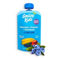 Compota Smiley Kids Manzana + Plátano + Arándano 90g