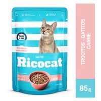 Pouc Ricocat Troz Sals Carne Gatti x 85Gr