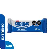 Chocolate con Leche con Maní Extremo Sublime Tableta 50 g