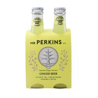 Pack x4 Ginger Beer Mr Perkins Botella 200ml