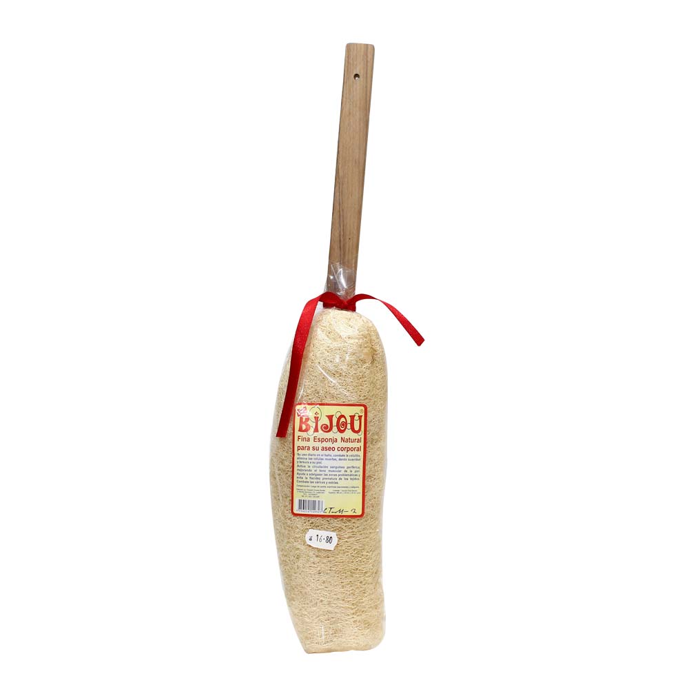 Esponja para Baño Slender Natural con Mango tipo Espaldero