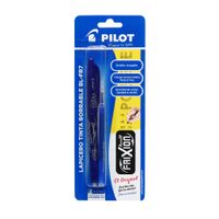 Lapicero Tinta Borrable Frixion Ball Pilot Azul + Recarga