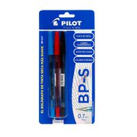 Lapicero BP-S Pilot Azul + Negro + Rojo