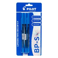 Lapicero Punta Fina BP-S Pilot Azul 3 Unid