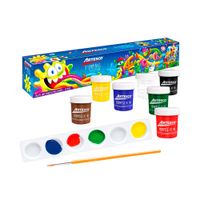 Artesco Témpera Poster Paint Pote 30 ml Caja 7 unid