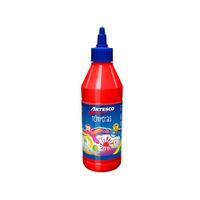 Artesco Témpera con Dosificador Frasco 250 ml Rojo