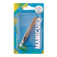Pinza Depiladora Punta Recta Manicure