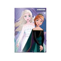Vinifan Folder Plastificado con Liga Frozen 2