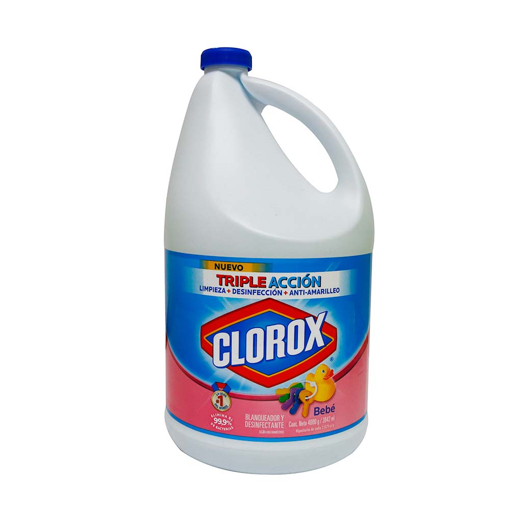 Lejia Clorox Bebe Botella 4000 g
