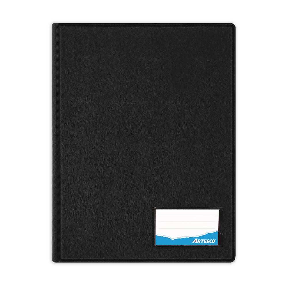 Folder con Fastener A4 Artesco Negro