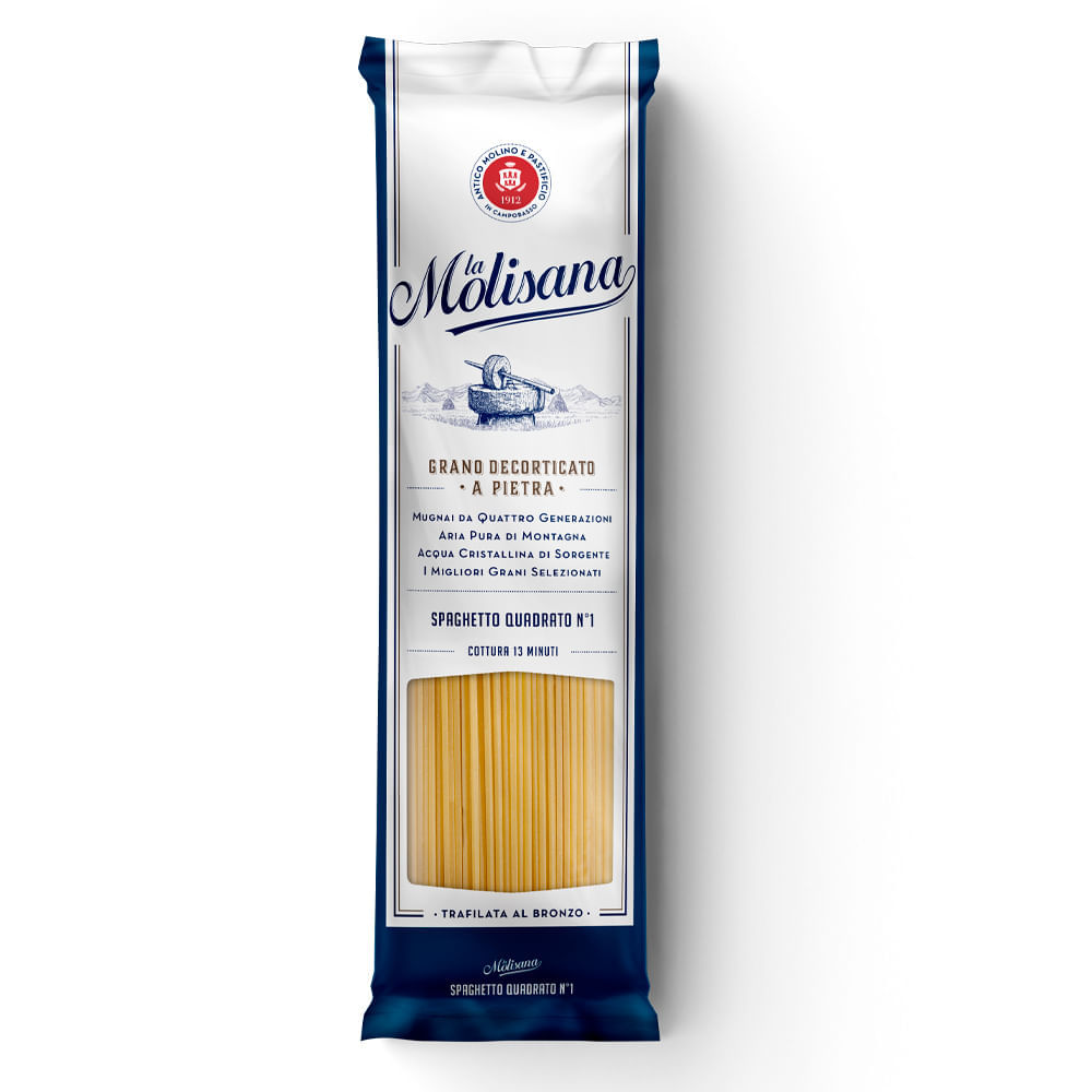 Spaguetti Quadratto La Molisana Paquete 500 g