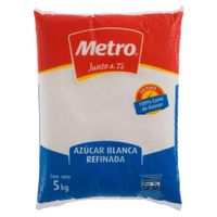 Azúcar Blanca Metro Bolsa 5 kg