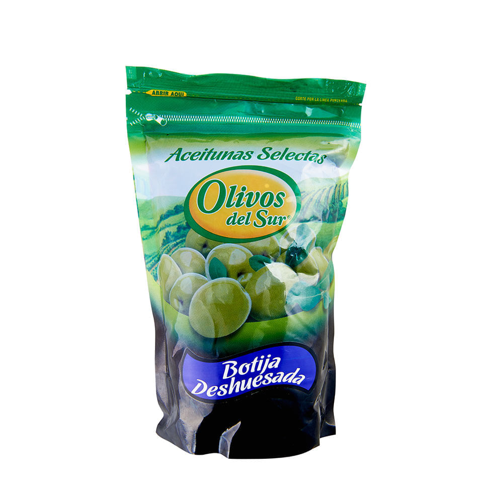 Aceituna Botija Deshuesada Olivos del Sur 850g