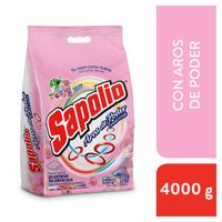 Detergente en Polvo Sapolio Aros de Poder Bebé 4kg