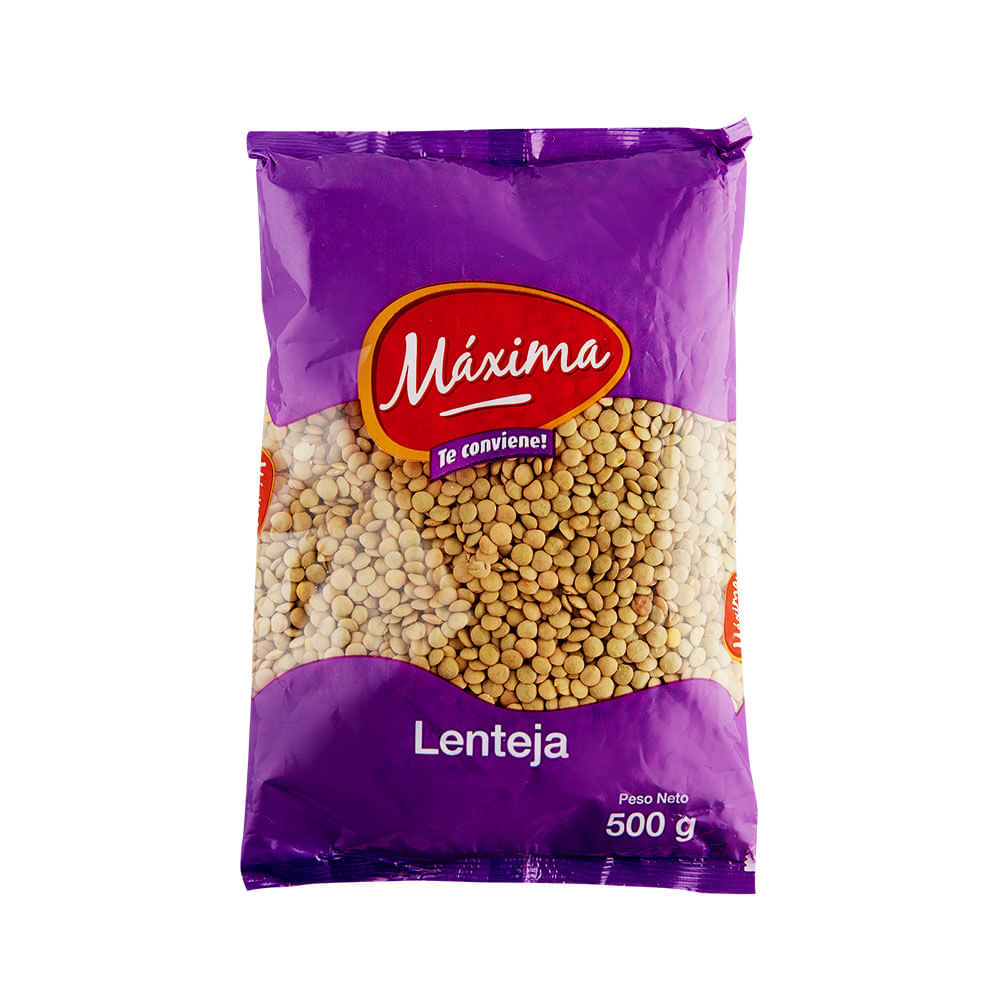 Lenteja Máxima 500g