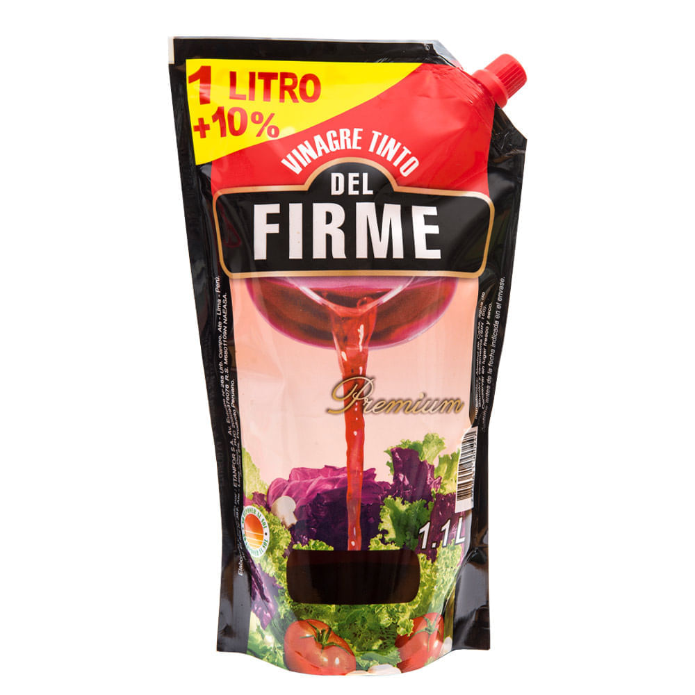 Vinagre Tinto Del Firme Doy Pack 1000 ml