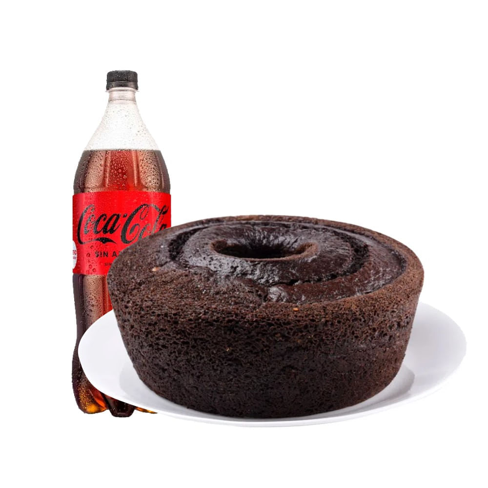 Keke de Chocolate + Gaseosa Botella 1.5L
