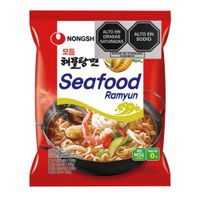 Sopa Instantánea Sabor Seafood Ramyun NongShim 120g