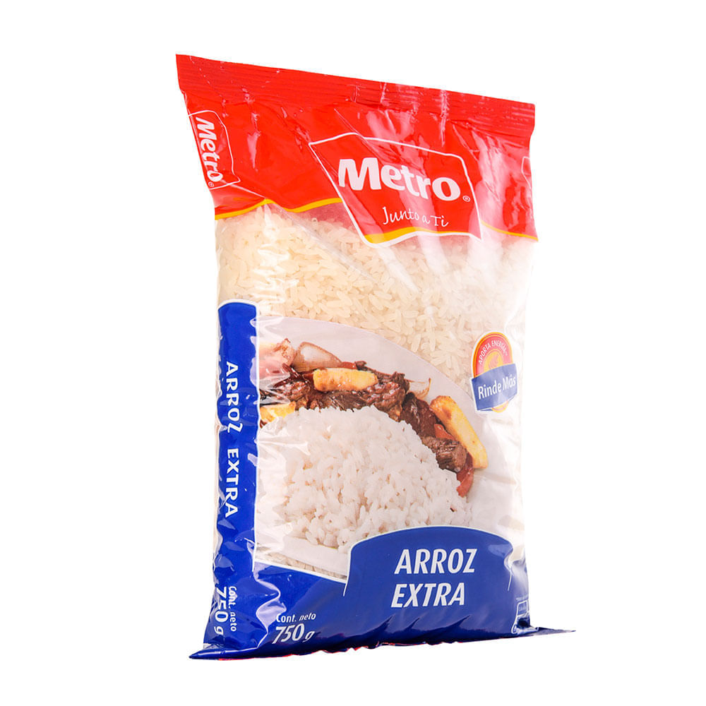 Arroz Extra Metro 750g