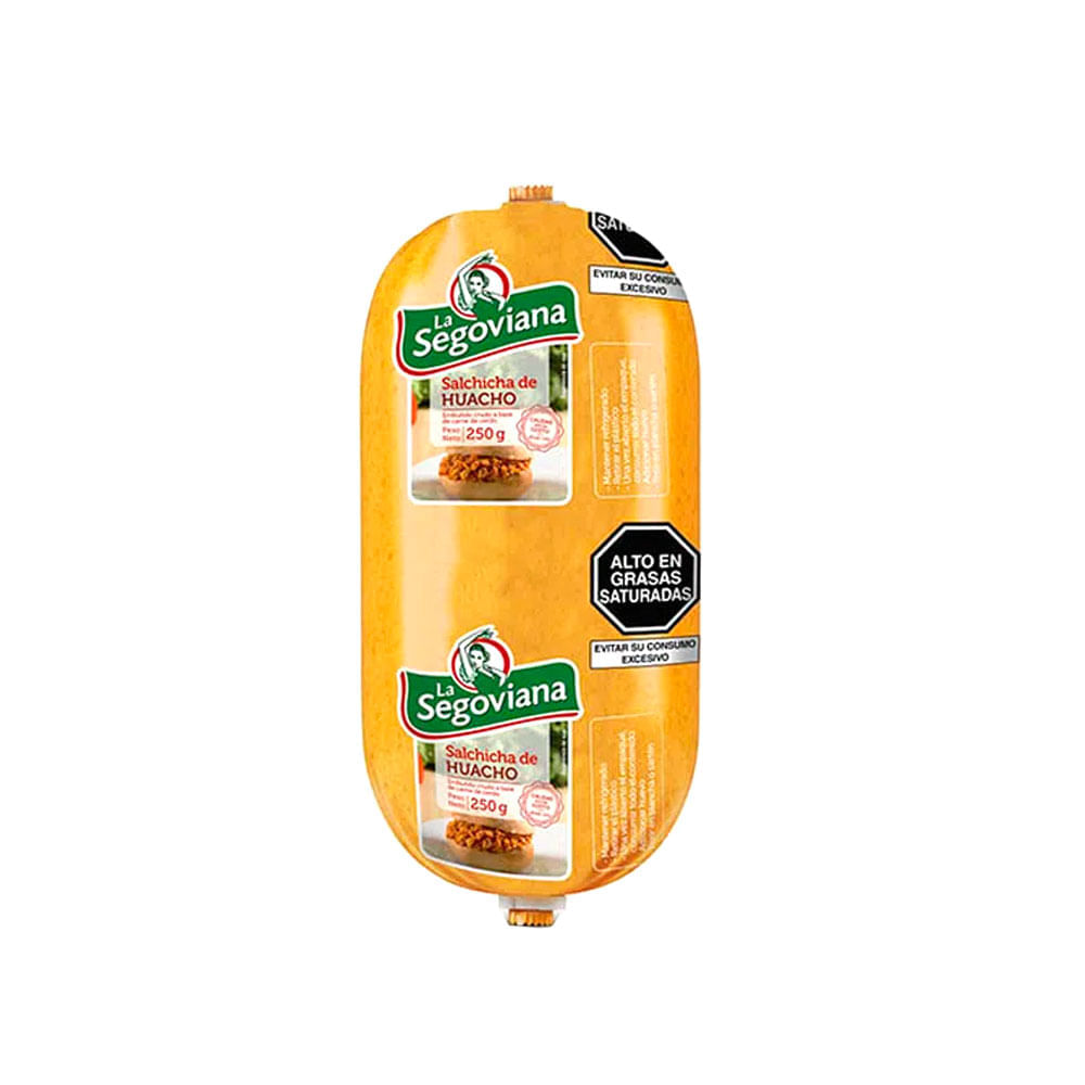 Salchicha de Huacho LA SEGOVIANA Paquete 250g