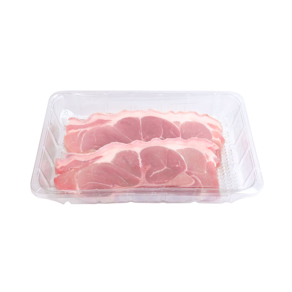 Chuleta de Brazuelo de Cerdo Con Piel Metro x kg