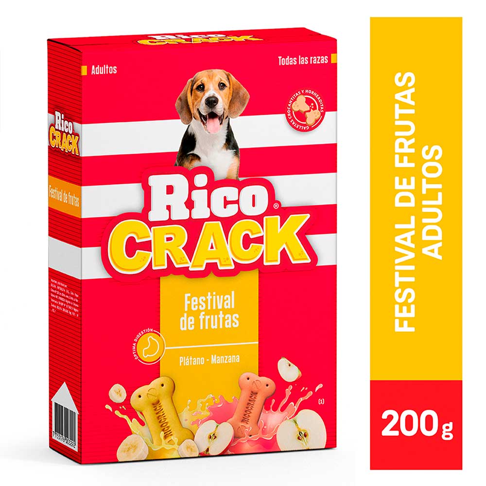 Galletas Ricocrack Festival de Frutas Adultos 200g
