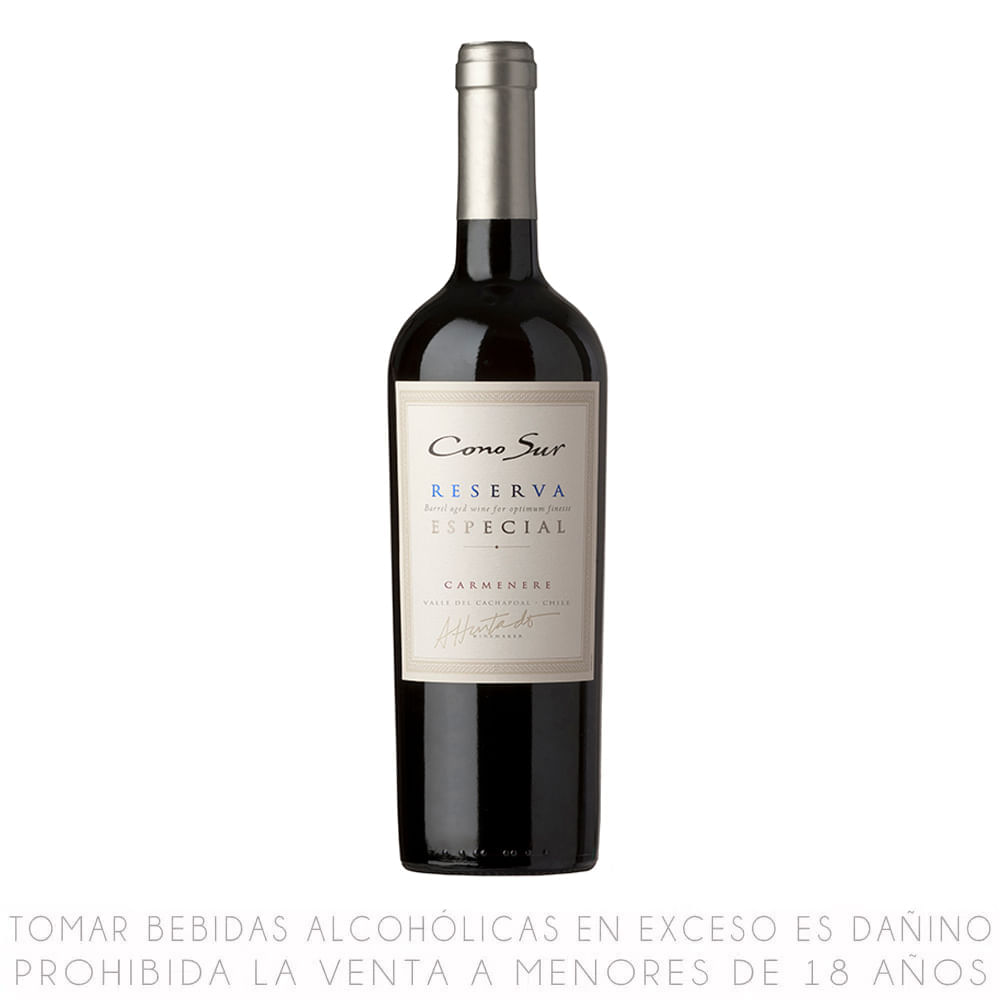 Vino Tinto Reserva Especial Carménère Botella 750ml