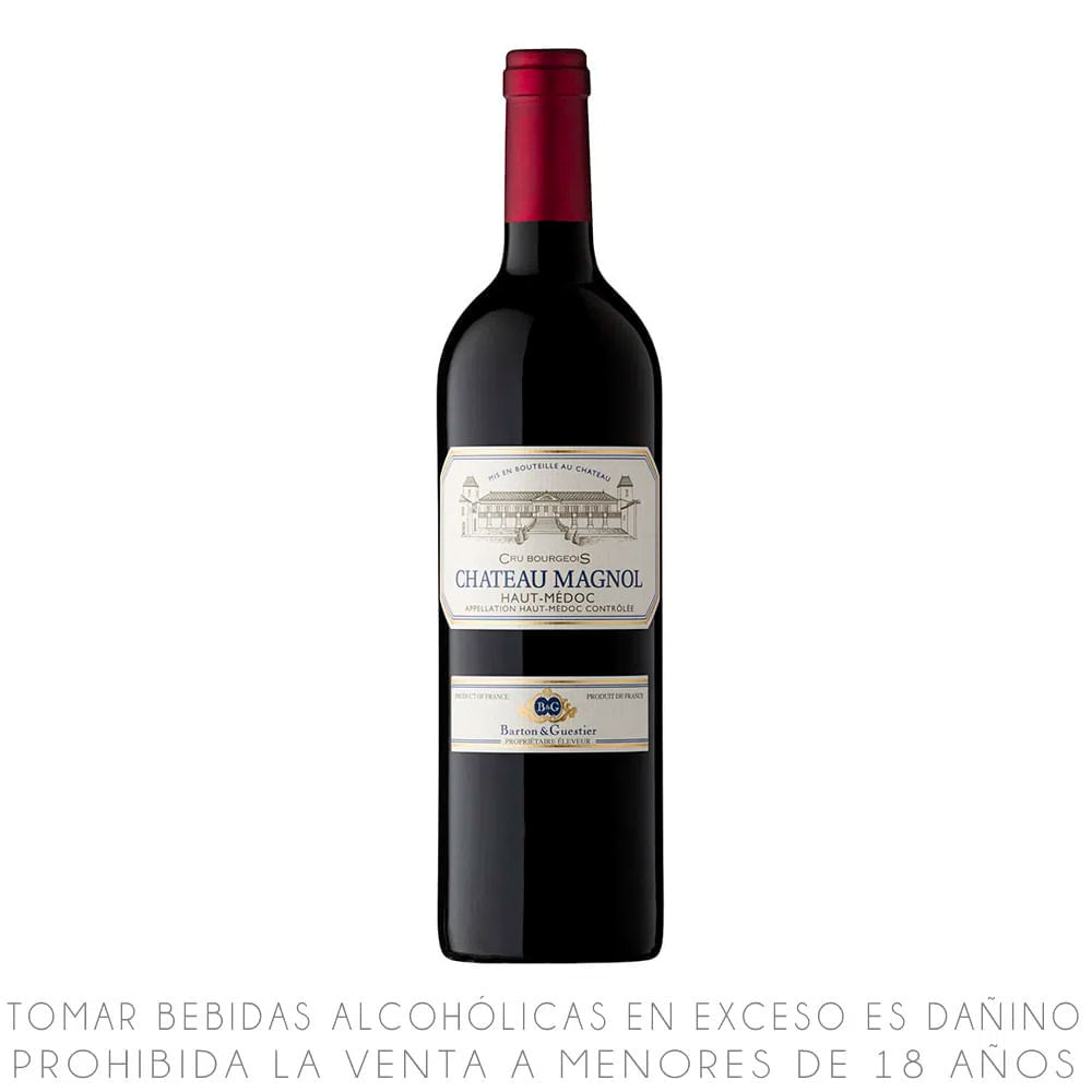 Vino Tinto Blend Barton & Guestier Chateau Magnol Haut-Médoc Botella 750ml