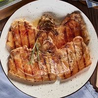 Chuleta de Lomo de Cerdo con Piel Del Sur x kg