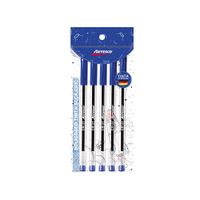 Artesco Lapicero Tinta Seca CR-31 Azul Blíster 5 unid