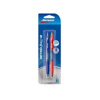 Artesco Lapicero Tinta Semi Gel Retráctil Ball-M Blíster 2 unid