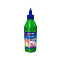 Artesco Témpera con Dosificador Frasco 250 ml Verde