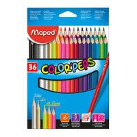 Colores Largos Color' Peps Caja 36 unid