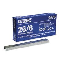 Grapas 26/6 Rapid Caja 5000 Unid