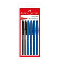 Bolígrafo 4 Azules 2 Negros
