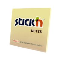 Stick'n Notas Adhesivas Amarillo Pack 100 unid