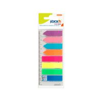 Stick'n Banderitas Adhesivas Film Index Pack 200 unid + Regla 12 cm