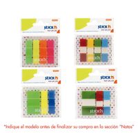 Stick'n Banderitas Adhesivas Pop Up Lite Pack 20 unid Surtido