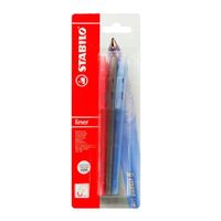 Lapicero Stabilo Liner Rojo + Azul + Negro