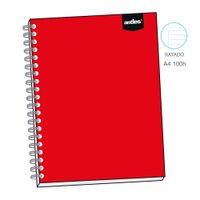 Cuaderno Espiral A-4 100 Hojas Rayado