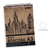 Block Bitácora A-3 x 90 Hojas 90 g