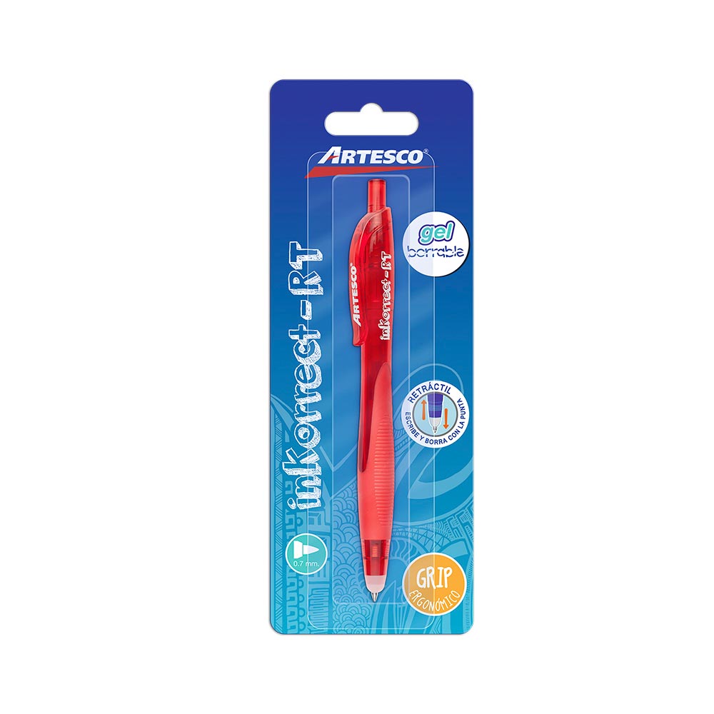 Blister Boligrafo Inkorrect Rt Rojo X 1