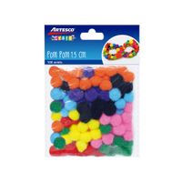 Artesco Pom Pom 1.5 cm Bolsa 100 unid