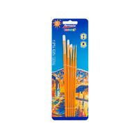 Artesco Pincel Mango de Madera Pack 5 unid