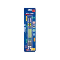 Artesco Lápiz Triangular 2B Jumbo Blíster 2 unid