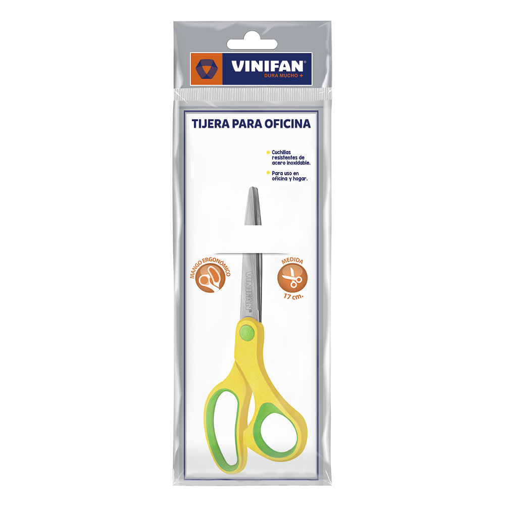 Tijera Vinifan Oficina 17 cm