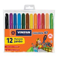 Plumones Vinifan Gruesos Children 12 un