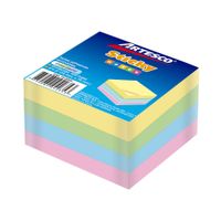 Artesco Notas Adhesivas Removibles Rectangulares Pasteles Paquete 400 unid